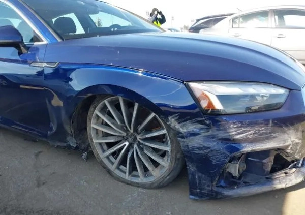Audi A5 cena 64950 przebieg: 43510, rok produkcji 2021 z Drzewica małe 67